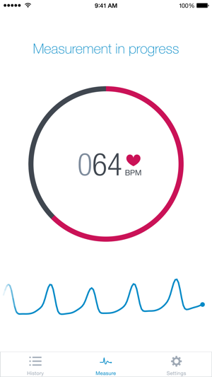 Runtastic 專業版心率測量: 監測即時心跳與脈搏 Screenshot