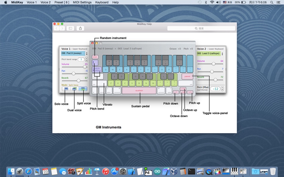 #3. MidiKey for Mac OS X (macOS) 由: Supertintin Co., Ltd