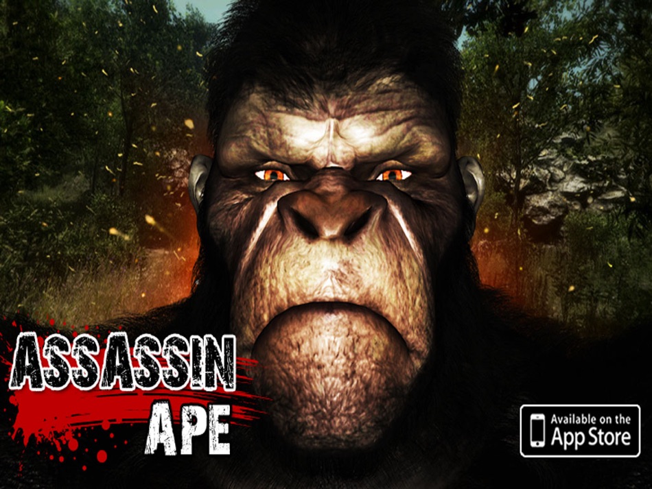 #1. Assassin Ape 3D HD (iOS) 由: Huai-Chih Hsiao