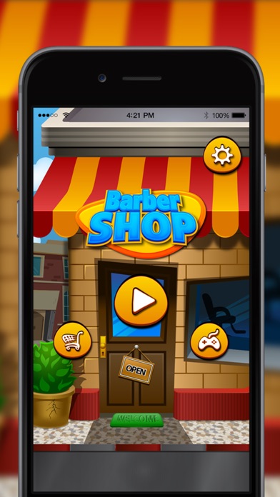 Shaving Salon - Crazy beard shave game for kids Screenshot