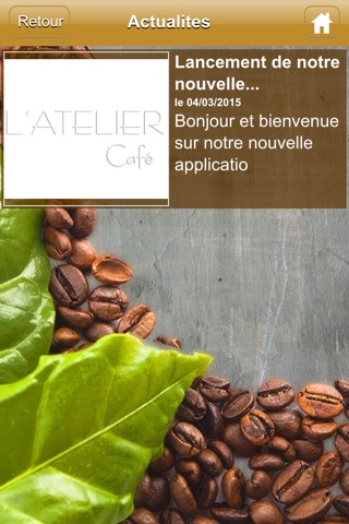 L'Atelier Café screenshot 2