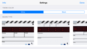 ClapperPod SP -Drawable Clapperboard- for iPhone screenshot