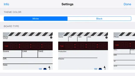 ClapperPod SP -Drawable Clapperboard- for iPhone