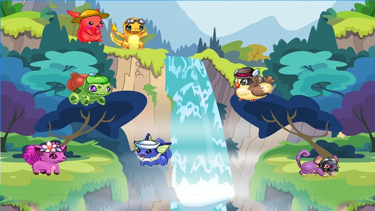 Yellow Cutie Monsters World Evolution- Mini Animal Survival Escape screenshot-4