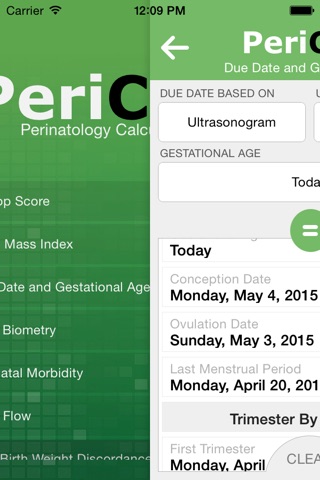 PeriCalc screenshot 3
