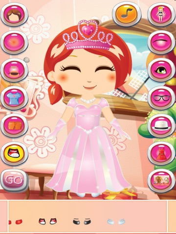 Tina Dress up Makeover Games: Beauty Princess! Fashion Free For Baby And Little Kids Girls iPad screenshot