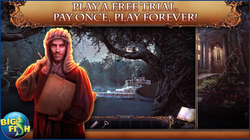 #1. Grim Tales: Color of Fright - A Hidden Object Thriller (iOS) 由: Big Fish Games, Inc