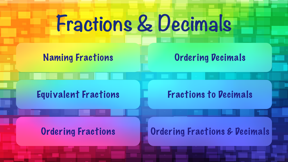 Fractions & Decimals screenshot