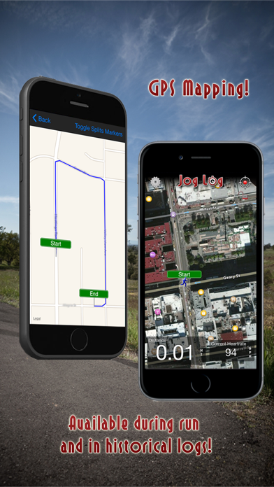Jog Log - GPS Running, Walking, Cycling, and Workout Tracker Screenshot