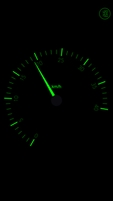 Dynamic Speedometer screenshot