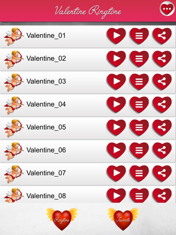Screenshot #5 pour Valentine's Day Ringtone Pro - Love,Romantic,melodious