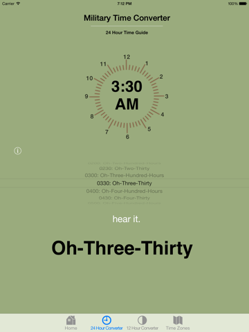 Screenshot #6 pour Military Time Converter (GMT)