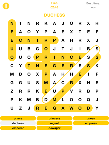 Word Search - Spot the Words Puzzle Game