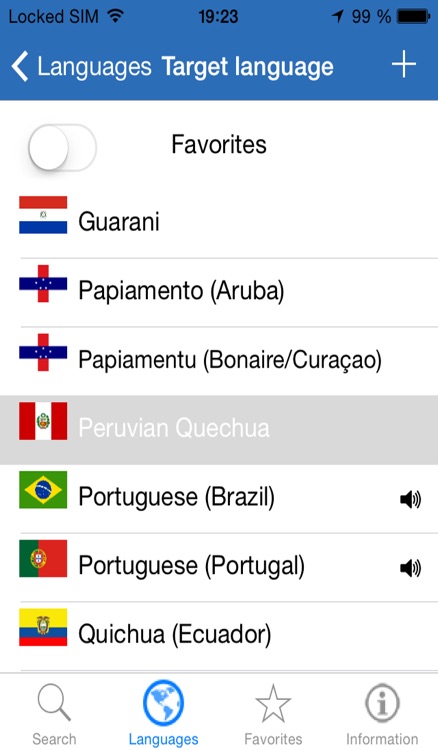 Speak the languages of the American Continent - english, french, spanish, portuguese, quechua, papiamento, guarani, creole, aymara, etc