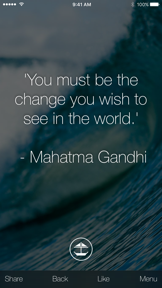 Inspire - Daily Motivational Quotes screenshot