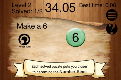 Number King Math Logic Puzzle Game: Full Version screenshot 3