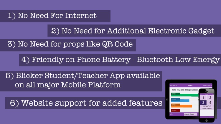 Blicker Beacon Poll For Student - Response  system