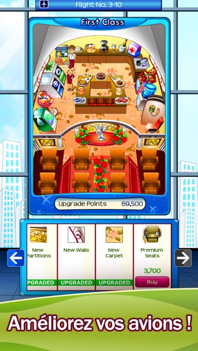 Screenshot #3 pour First Class Flurry HD - Devenez hôtesse de l'air!