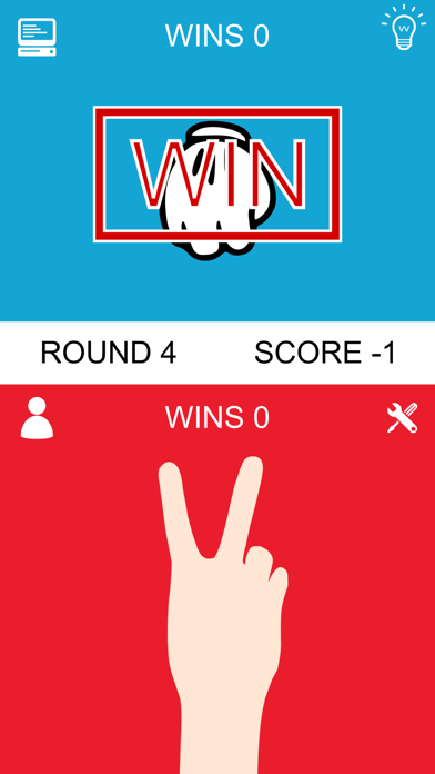 Screenshot #3 pour RPS Challenge rock paper scissors war against artificial intelligence