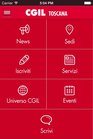 CGIL Toscana screenshot 2