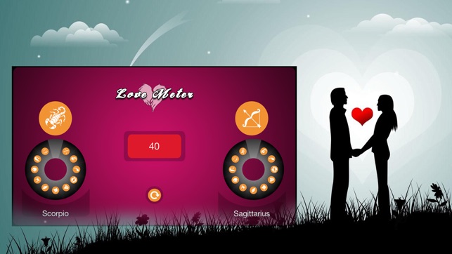 LoveMeter - 情人節愛情計算器按星座(圖1)-速報App