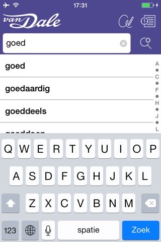 Dutch Dictionary - Van Dale Pocket dictionary: define, spell and use Dutch words correctly screenshot 2