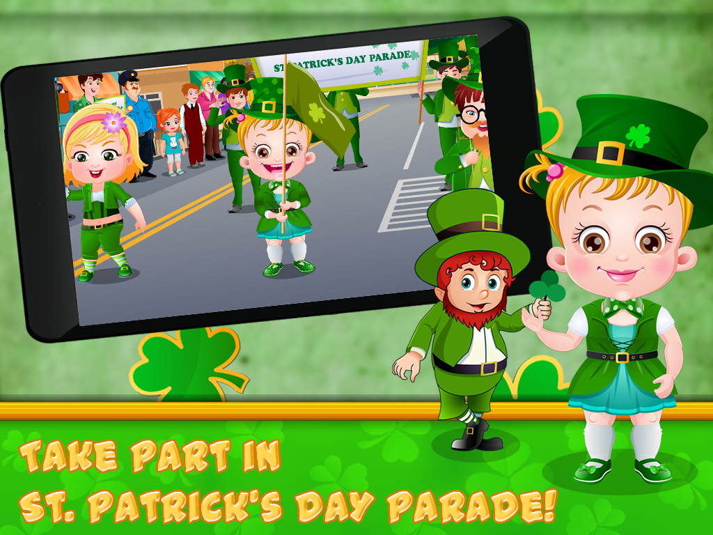 Baby Hazel St Patricks Day