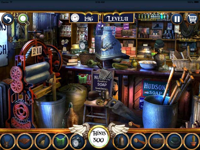 100% Hidden Objects > iPad, iPhone, Android, Mac & PC Game