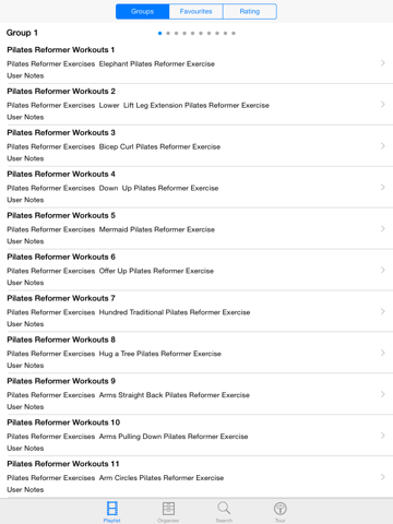 Screenshot #5 pour Pilates Reformer Workouts