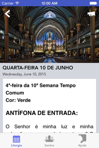 Liturgia Diária para Católicos screenshot 2