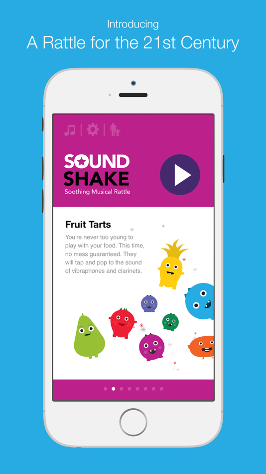 #1. Sound Shake: The Soothing Musical Rattle for Babies and Toddlers (iOS) 由: TREEBETTY LLC