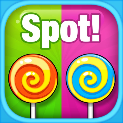 Spot Yummy Candy! Find the Difference: Kids & Toddlers Games