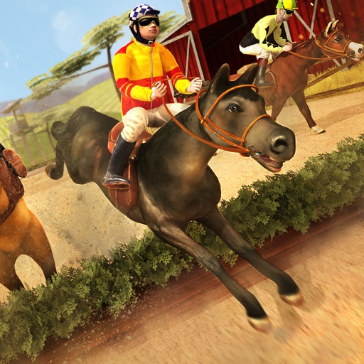 Horse Derby Riding Champions Free - Horses Simulator Racing Game icon