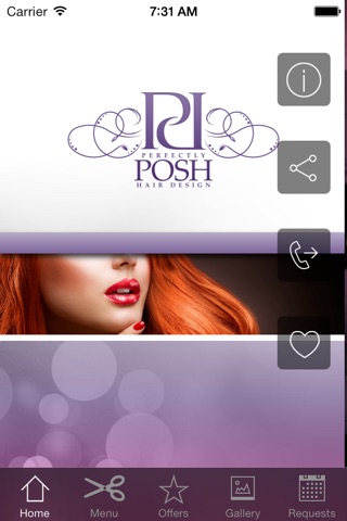 Perfectly Posh Hair Design screenshot 2