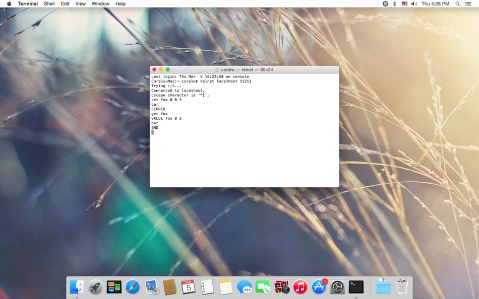 #2. Memcached Server (macOS) 由: 兰桂 吴