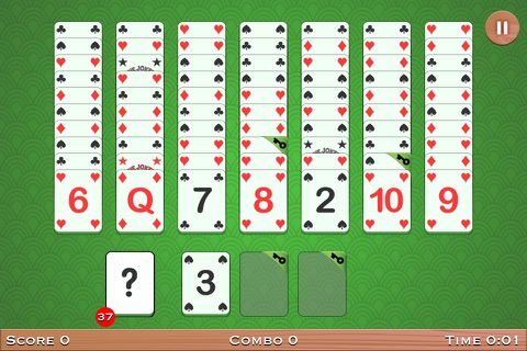 3 Holes Golf Solitaire screenshot 2