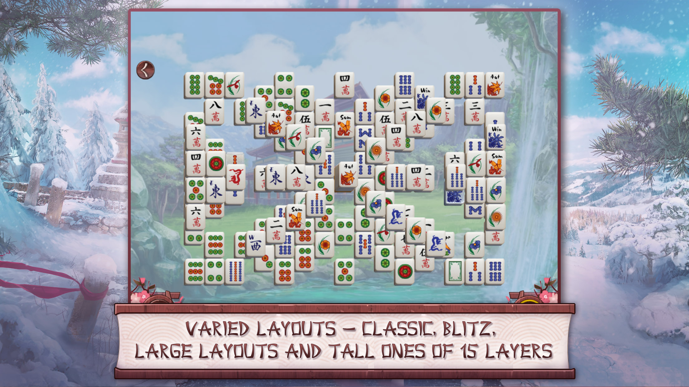 Sakura Day Mahjong Free screenshot 5