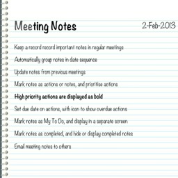 Meeting Notes