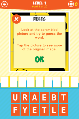 Mosaic: Tap the shadow, guess the word! screenshot 3
