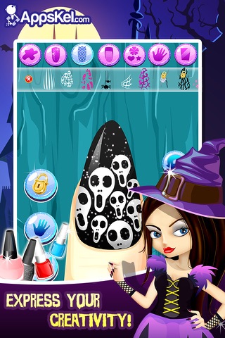 A Little Nail Salon For Monsters - High Fun Crayola Party For Awesome Make-Over Experience screenshot 3