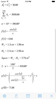 Formula Calc - Reimagined the Calculator iphone bilder 3