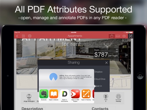 PDF Creator - professional PDF documents, invoices, postcards, resume screenshot 4