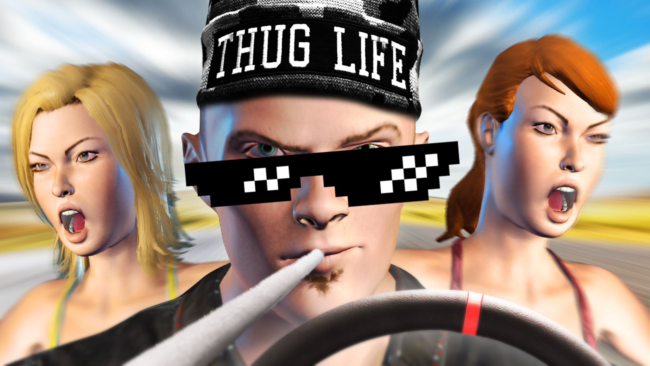 Thug Taxi Driver - AAA Star Game