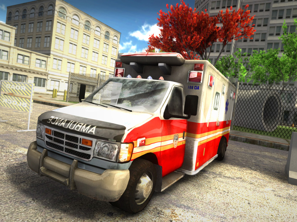 Ambulance Parking - Emergency Hospital Driving Free screenshot 6