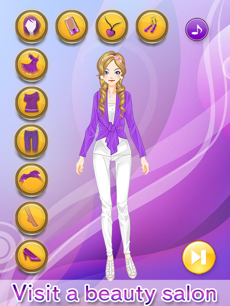 Lily: Lonely Day Dressup. Girls fashion line saga. screenshot 5