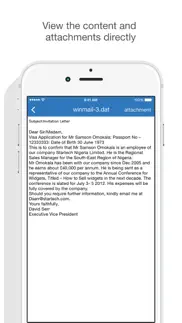 winmail opener iphone capturas de pantalla 2