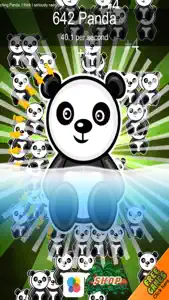 ` Panda Clicker Mania 2 - Pro Tap The Cute Heroes Puzzle Quest Lite Game screenshot #2 for iPhone