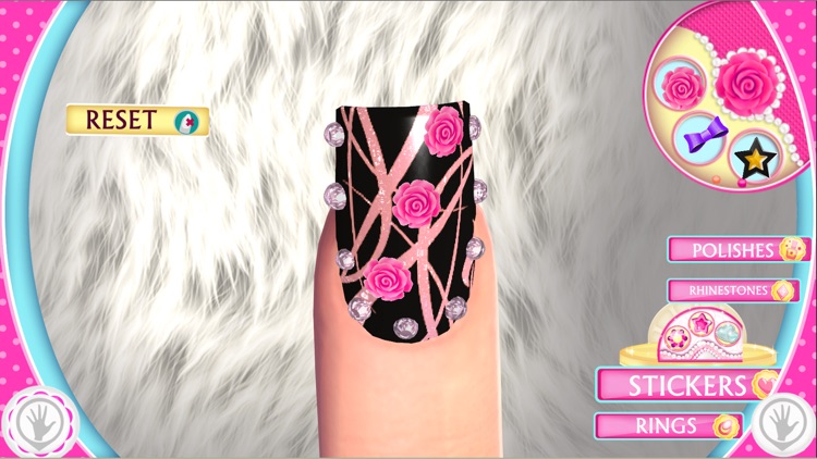 3D Nail Salon: Fancy Nails Spa Game for Girls to Make Cute Nail Designs