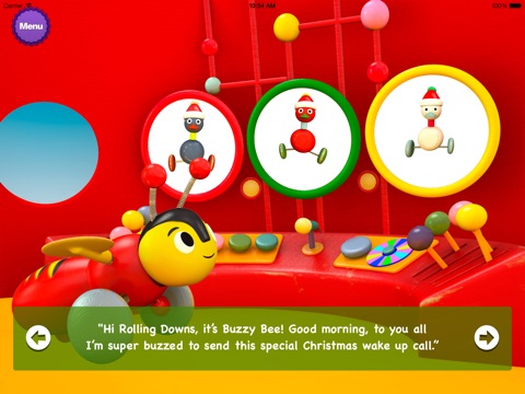 A Christmas Tale for iPad by Buzzy Bee & Friends screenshot 2