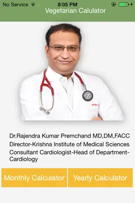 Game screenshot Vegetarian Calculator apk